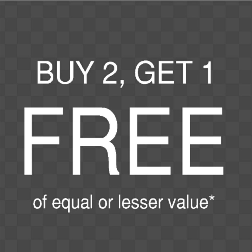 Buy 2 get 1 free!!